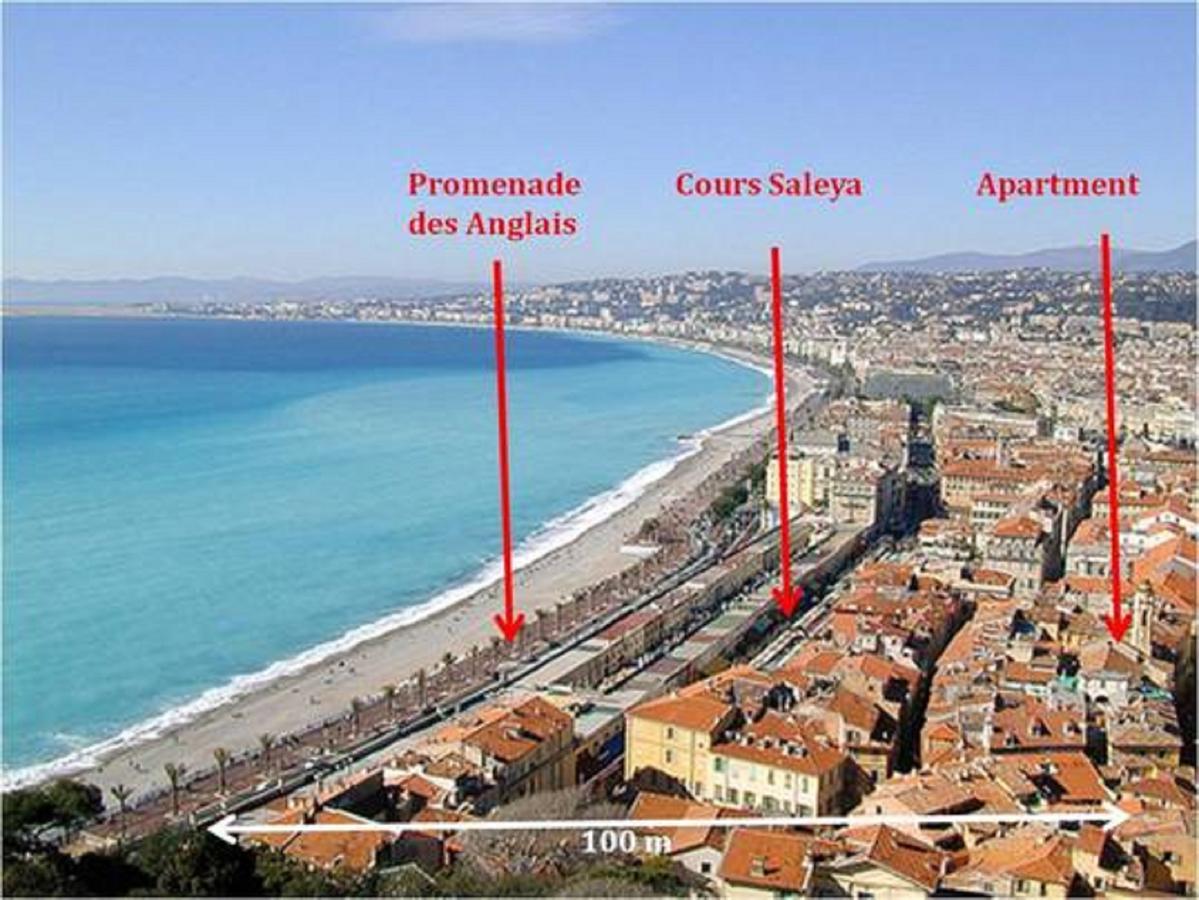Pref 2 - F4 - Vaste Et Bourgeois ,3 Chambres, Ascenseur, Vx-Nice Exteriér fotografie