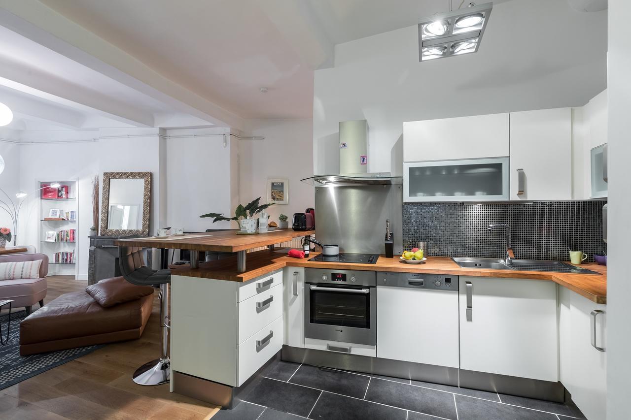 Pref 2 - F4 - Vaste Et Bourgeois ,3 Chambres, Ascenseur, Vx-Nice Exteriér fotografie