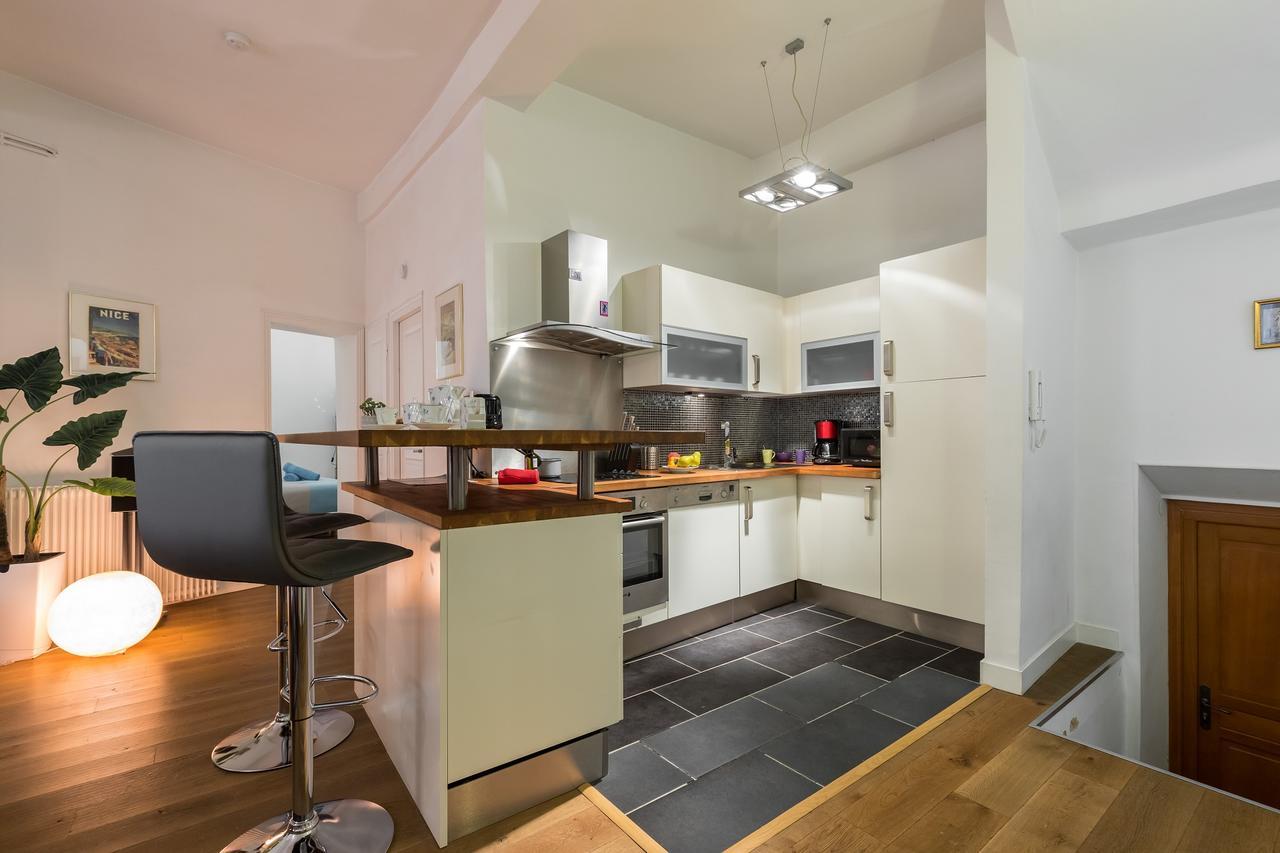 Pref 2 - F4 - Vaste Et Bourgeois ,3 Chambres, Ascenseur, Vx-Nice Exteriér fotografie